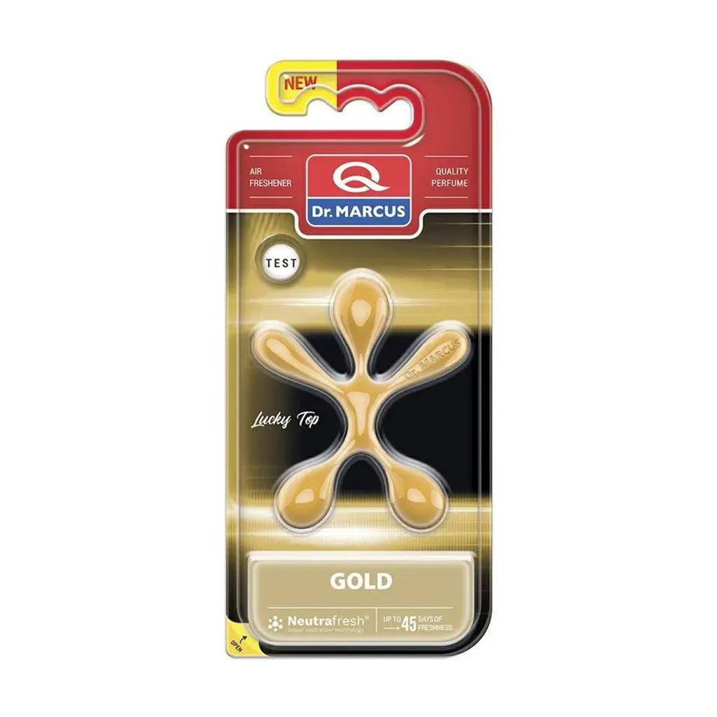 Ароматизатор для автомобіля Dr.Marcus Lucky Top, Gold, 1 шт